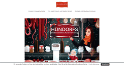 Desktop Screenshot of huendorfs-biofleischerei.de